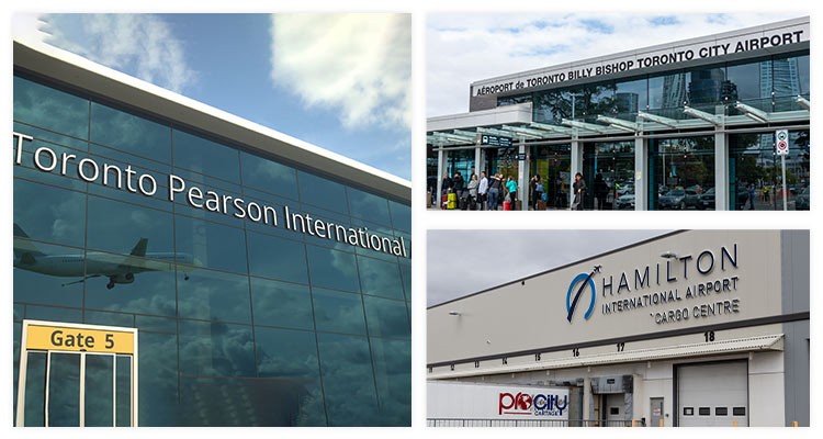 Toronto's Major Airports